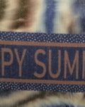 Πορτοφόλι Μπλε και Γαλάζιου Χρώματος HAPPY SUMMER.