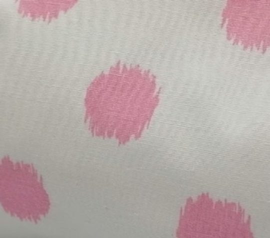 Λευκό Πορτοφόλι με Ροζ Κύκλους.