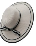 Καπέλο Elegant με φιόγκο & Navy Σχεδιασμό.